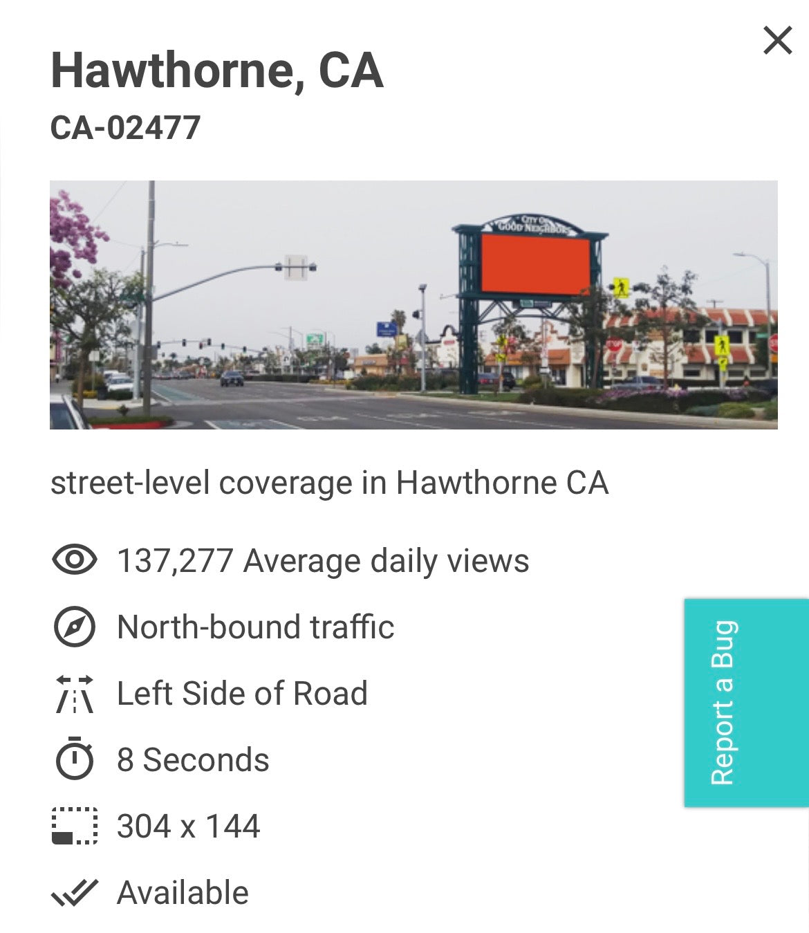 California Bill Boards
