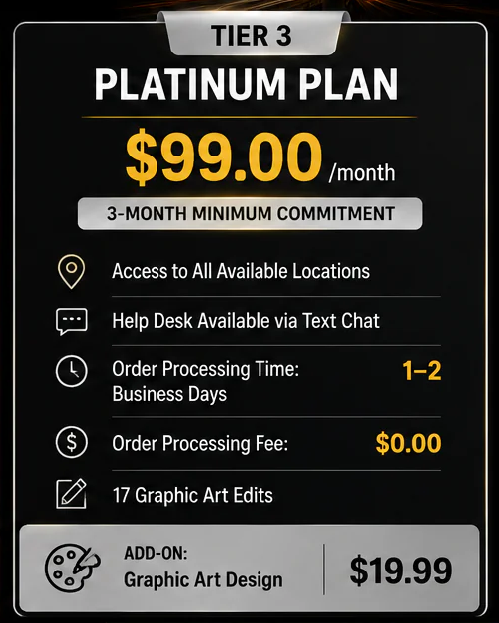 Platinum Plan